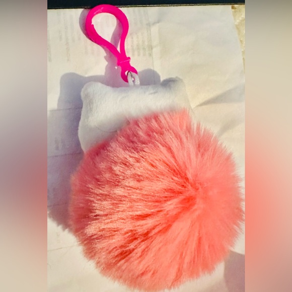 Hello Kitty Pink Plush Bagcharm/Keychain - Picture 2 of 2